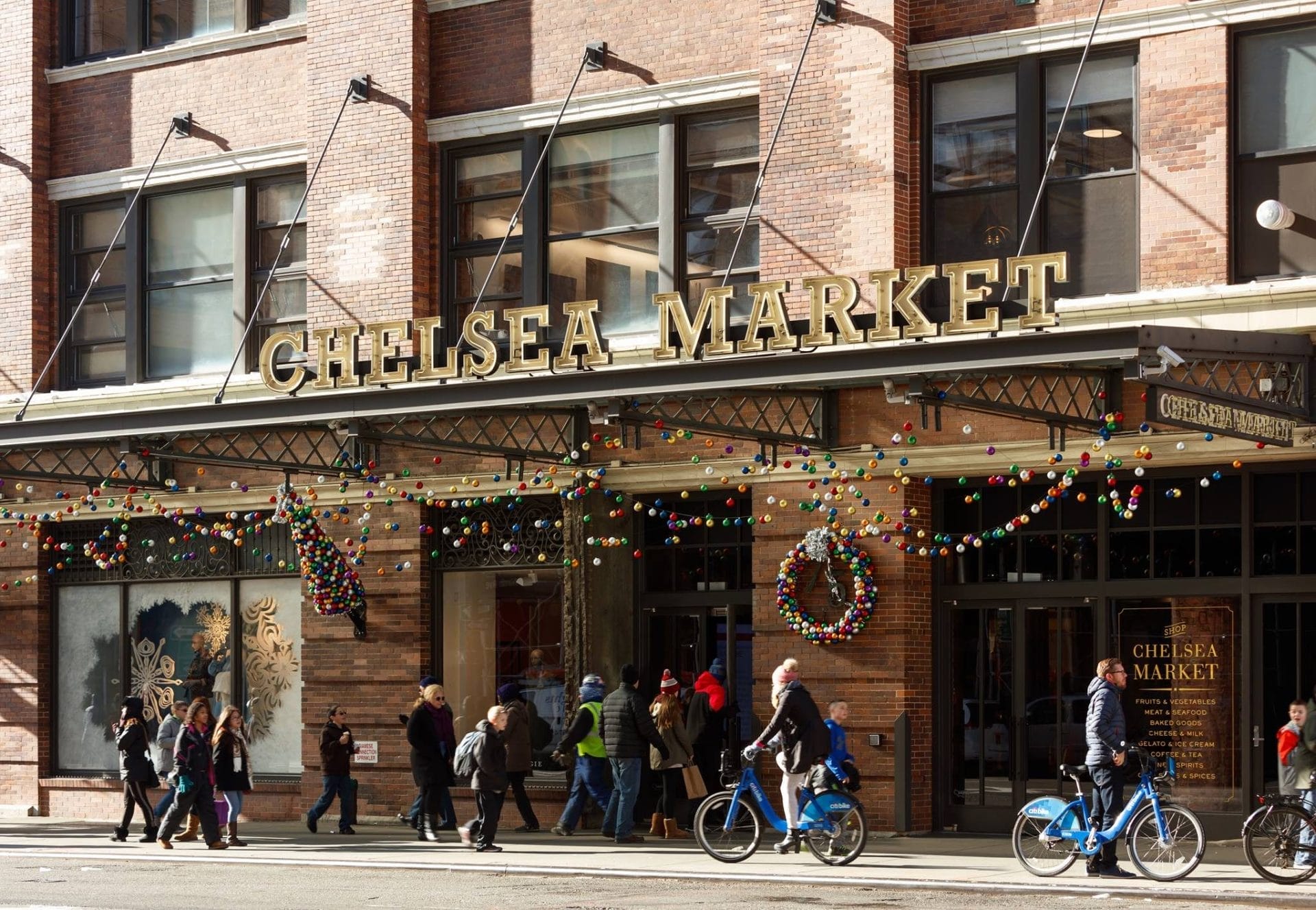 Chelsea Market entrance - NYC tours