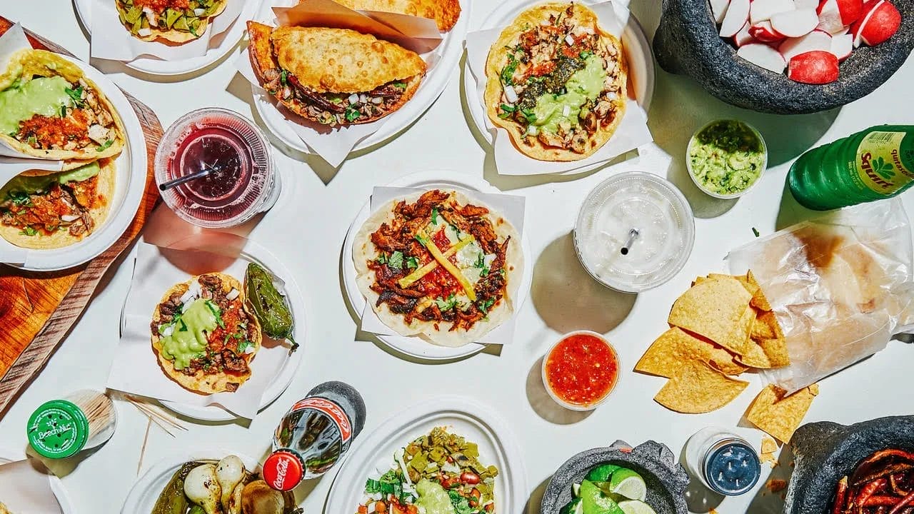 Tacos at Los Tacos No.1