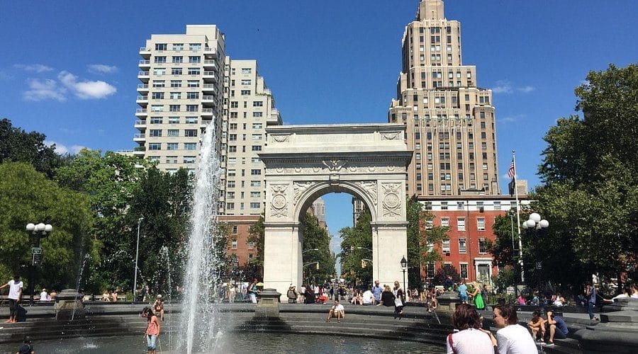 Like a small town within Manhattan, the Village has narrow tree-lined streets and brick townhouses.