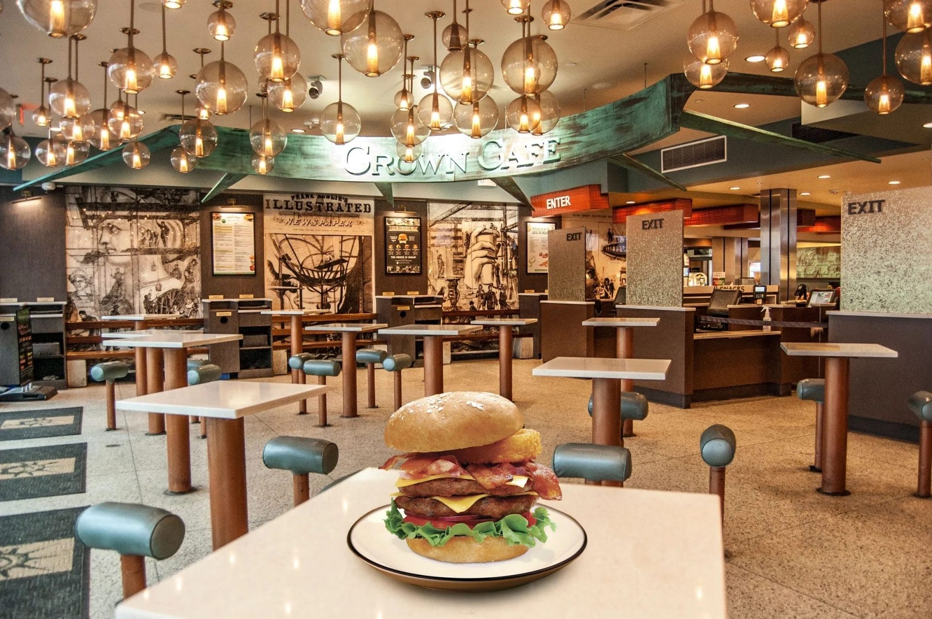 Liberty Island Crown Cafe