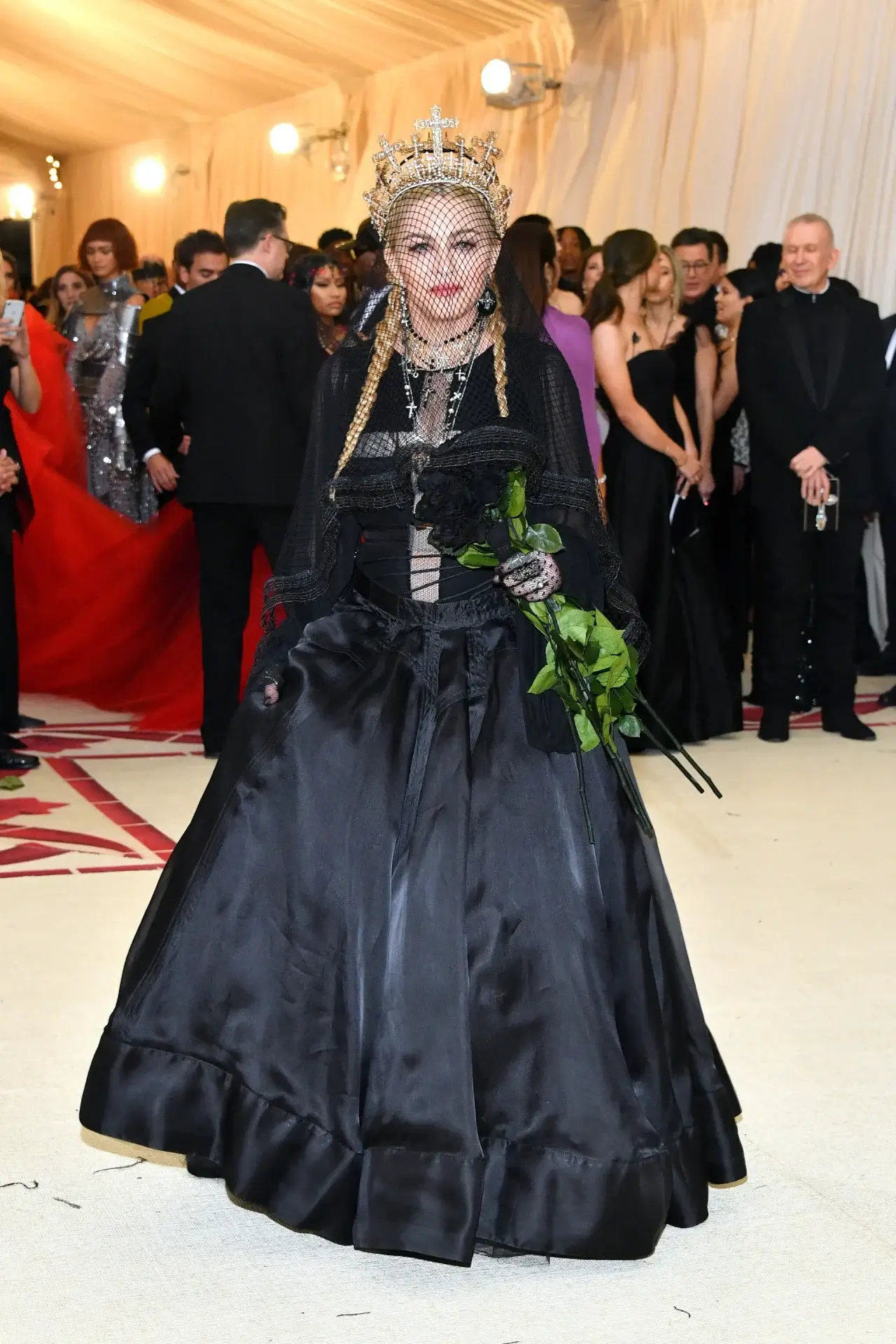 Madonna wears Jean Paul Gaultier to the Met Gala