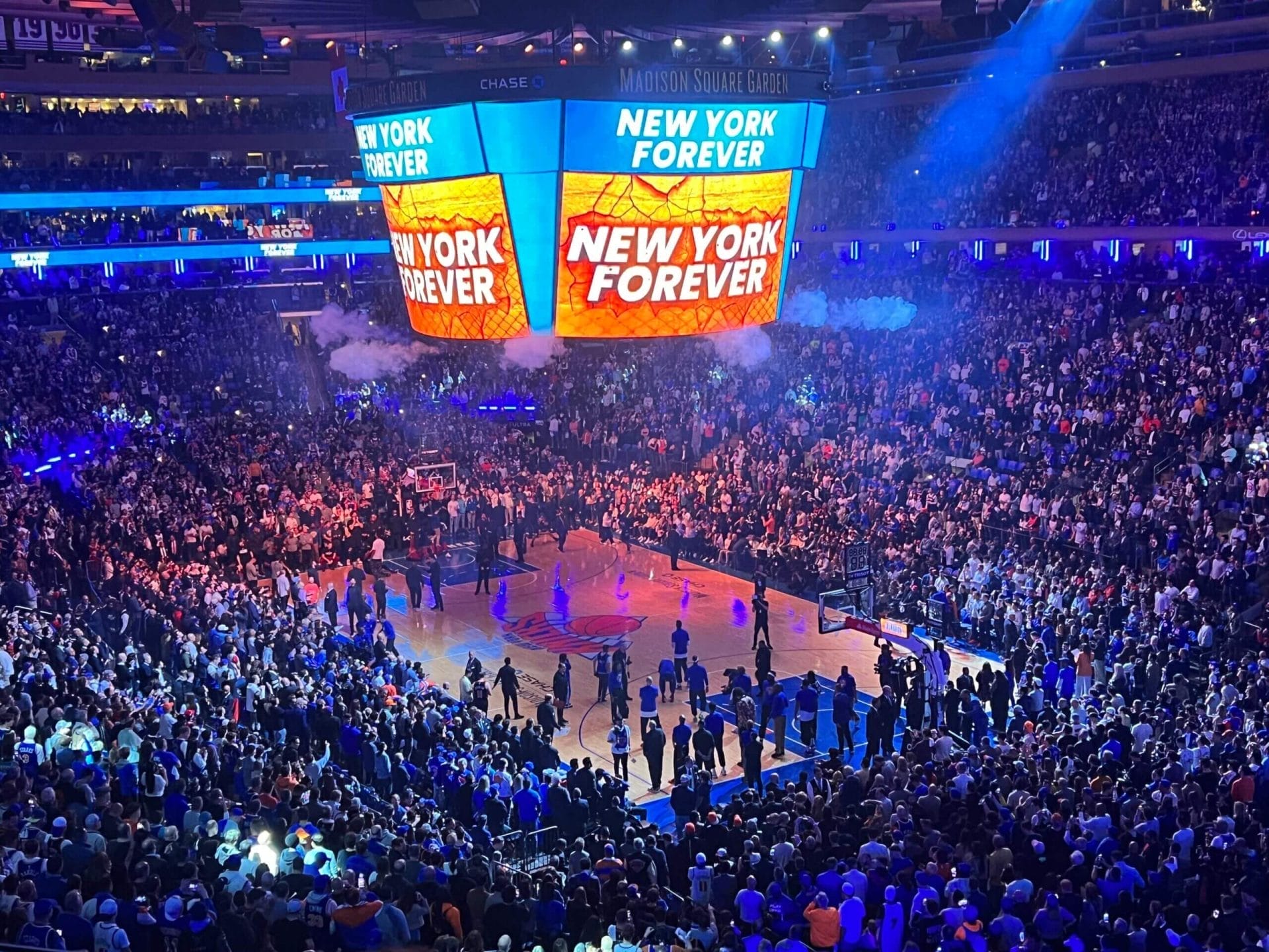 Knicks Game at Madison Square Garden
