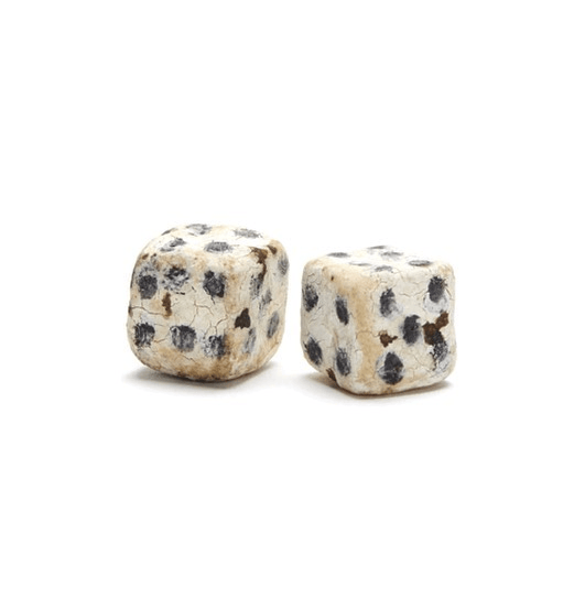 a pair of handmade die
