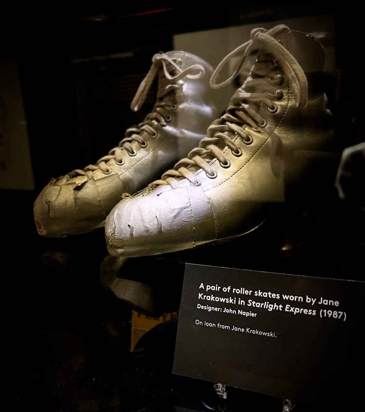 Roller skates from a movie