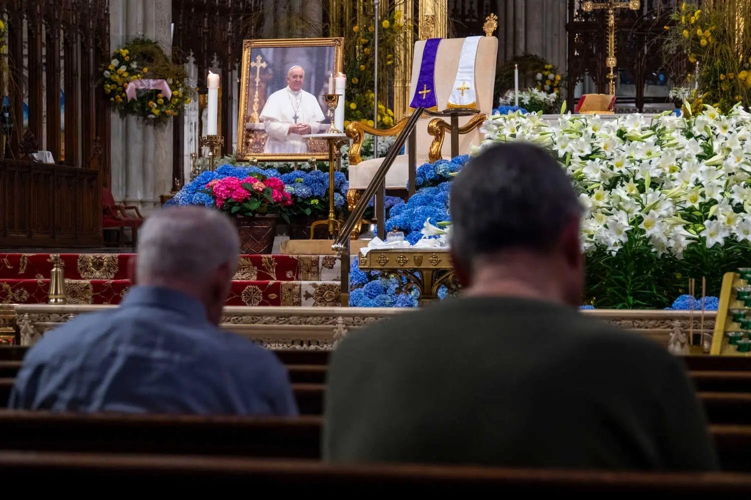 Mass at St. Peter's Basillica tribute to Pope Francis in New York