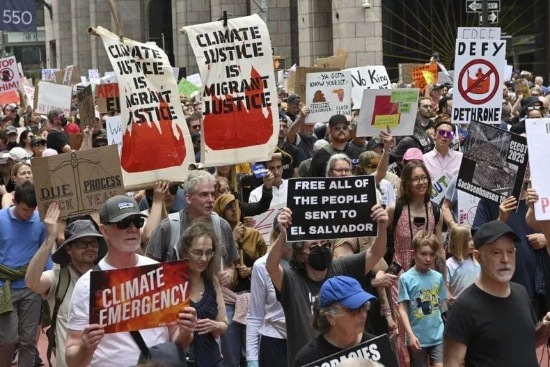 Climate Justice Earth Day Protests Surge as Americans Push Back Against Trump