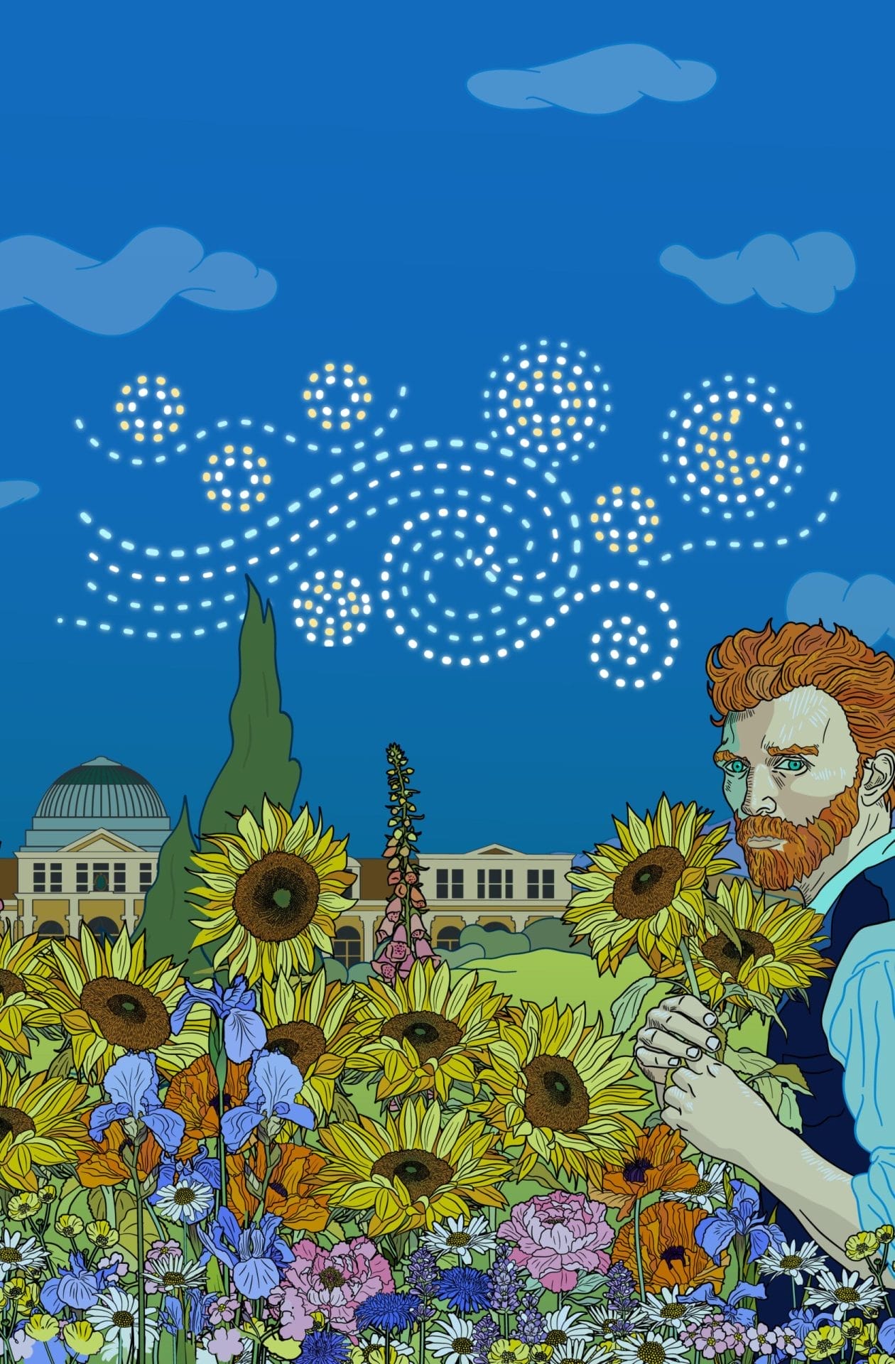 Van gogh inspired visit