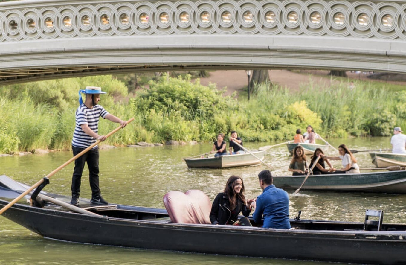Gondola Ride in Central Park