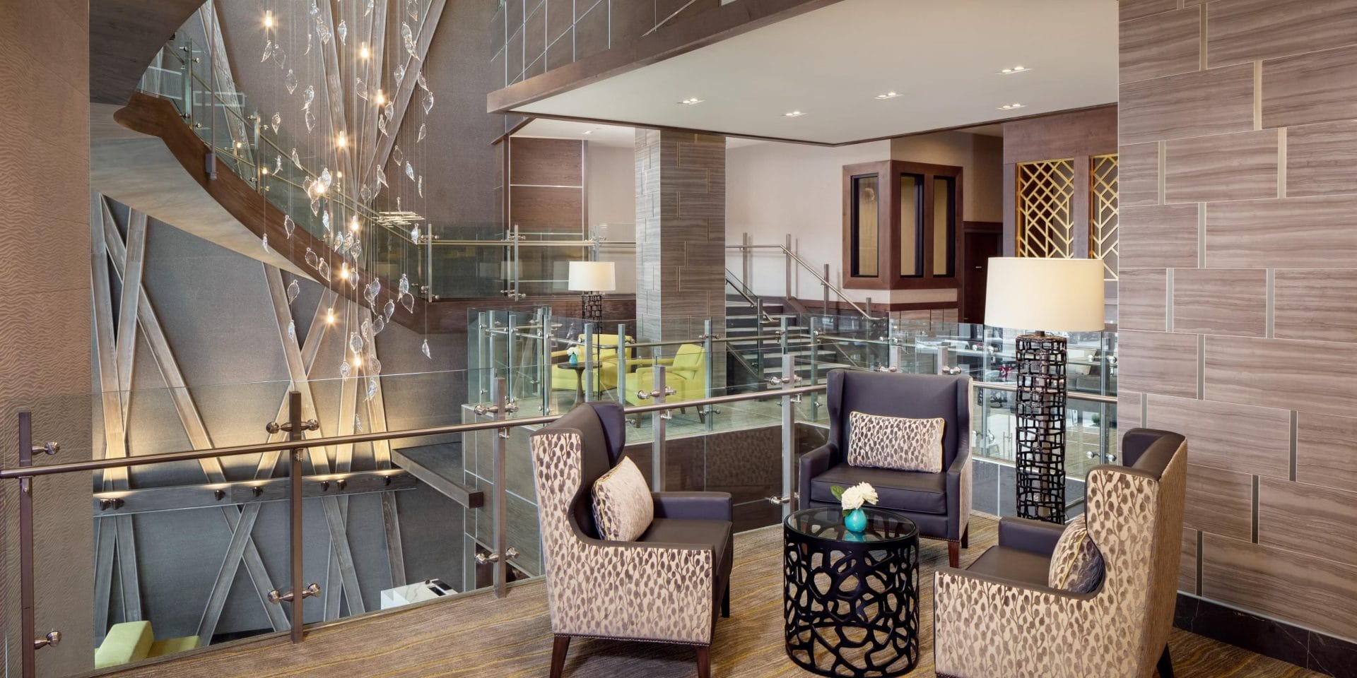 Lobby of Indigo Flushing by LaGuardia